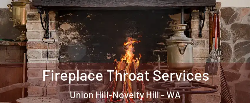  Fireplace Throat Services Union Hill-Novelty Hill - WA