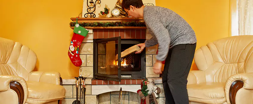 Rusted Metal Fireplace Restoration in Union Hill-Novelty Hill, Washington