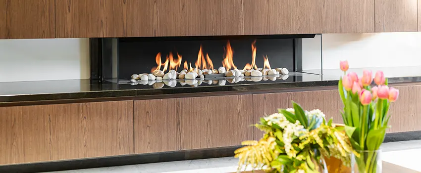 Double-height Fireplace Design Refurbishment in Union Hill-Novelty Hill, Washington